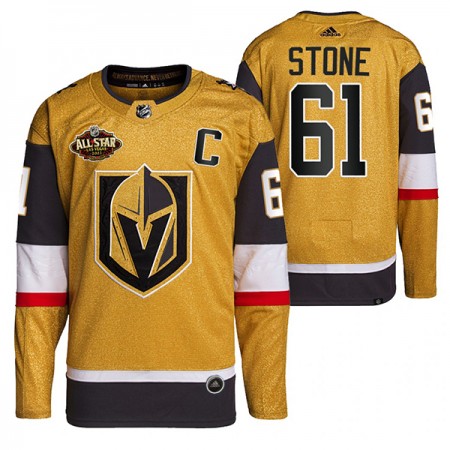 Pánské Hokejový Dres Vegas Golden Knights Mark Stone 61 2022 NHL All-Star Gold Authentic